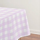 Faye en Lauren Paars Gingham Tafelkleed (Voorbeeld)