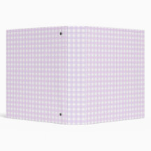 Faye en Lauren Pastel Paars Gingham