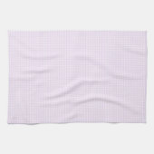 Faye en Lauren Pastel Paars Gingham Theedoek (Horizontaal)