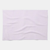 Faye en Lauren Pastel Paars Gingham Theedoek (Horizontaal)