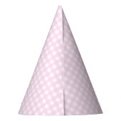 Faye en Lauren Pastel Pink Feesthoedjes (Achterkant)