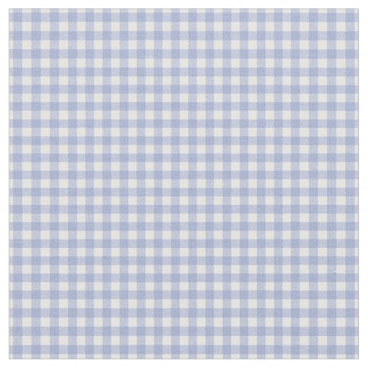 Faye en Lauren Periwinkle Gingham Stof (Close Up)
