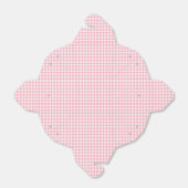 Faye en Lauren Pink Classic Buffalo Plaid Bedankdoosjes (Uitgevouwen)