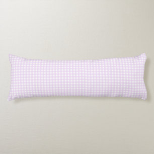 Faye en Lauren Pink Gingham Lichaamskussen