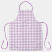 Faye en Lauren Pink Gingham Schort (Voorkant)