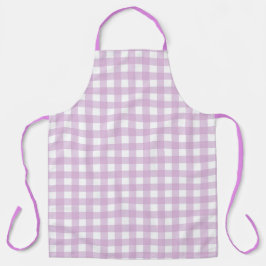 Faye en Lauren Pink Gingham Schort