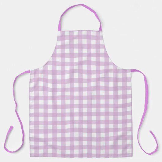 Faye en Lauren Pink Gingham Schort (Voorkant)