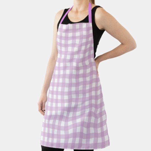 Faye en Lauren Pink Gingham Schort (Insitu)