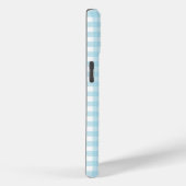 Faye en Lauren Soft Blue Gingham Case-Mate iPhone Case (Achterkant / Rechts)