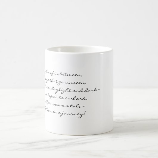 Faye Fleming Designer Cup 'Verbeeldingsreeks' Koffiemok (Center)