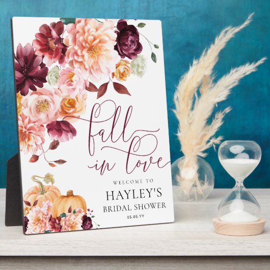 Faye Herfst in liefde Vrijgezellenfeest welkomstbo Fotoplaat (Zijkant)
