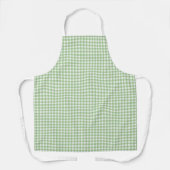 Faye & Lauren Green Gingham Schort (Voorkant)