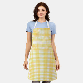Faye & Lauren Yellow Gingham Schort