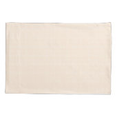 Faye Peach Gingham Kussensloop (Achterkant)