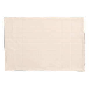 Faye Peach Gingham Kussensloop