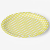 Faye Yellow Gingham Paper Bord (Gekanteld)