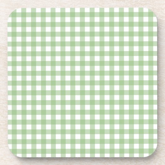 FayeandLauren Green Buffalo Pset Pattern Bier Onderzetter (Voorkant)