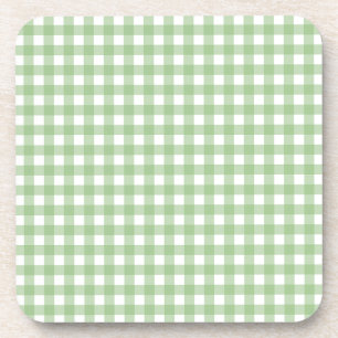 FayeandLauren Green Buffalo Pset Pattern Bier Onderzetter