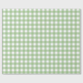 FayeandLauren Green Classic Buffalo Pset Pattern Cadeaupapier (Vlak)