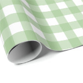 FayeandLauren Green Classic Buffalo Pset Pattern Cadeaupapier (Rol Hoek)