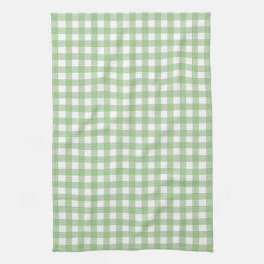 FayeandLauren Green Classic Buffalo Pset Pattern Theedoek (Verticaal)