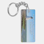 Fayerweather Island Lighthouse, Connecticut Sleutelhanger (Voorkant Links)