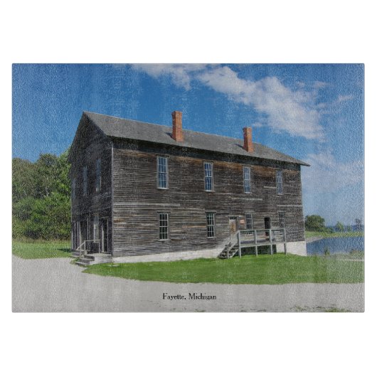 Fayette Opera House Cutting Board Snijplank (Voorkant)