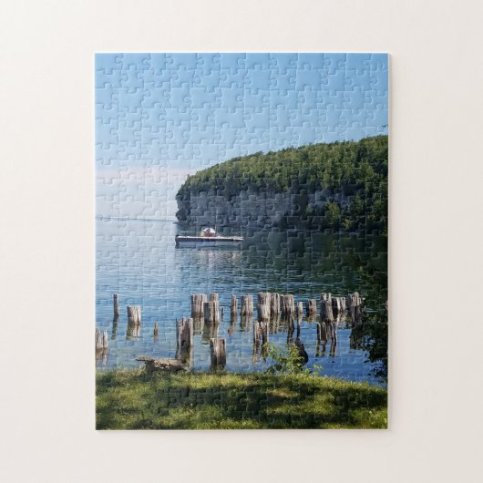 Fayette State Park Garden Peninsula Michigan Legpuzzel (Verticaal)