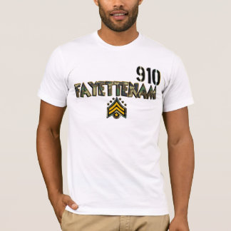 FAYETTENAM MILITAIRE STIJL T-SHIRT