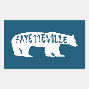 Fayetteville Arkansas Beer Rechthoekige Sticker