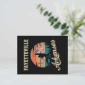 Fayetteville Arkansas Briefkaart (Staand voorkant)