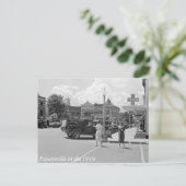 Fayetteville, Arkansas, jaren '30 Briefkaart (Staand voorkant)