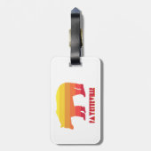 Fayetteville Arkansas Rainbow Beer Bagagelabel (Achterkant verticaal)