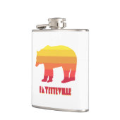 Fayetteville Arkansas Rainbow Beer Heupfles (Links)