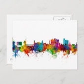 Fayetteville Arkansas Skyline Briefkaart (Voorkant / Achterkant)