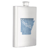 Fayetteville Arkansas Wood Grain Flacon (Rechts)