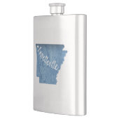 Fayetteville Arkansas Wood Grain Flacon (Links)