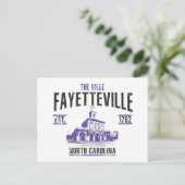 Fayetteville Briefkaart (Staand voorkant)