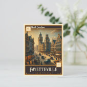 Fayetteville, North Carolina |  Briefkaart (Staand voorkant)