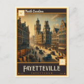 Fayetteville, North Carolina |  Briefkaart (Voorkant)