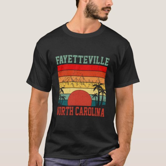 Fayetteville North Carolina T-shirt (Voorkant)
