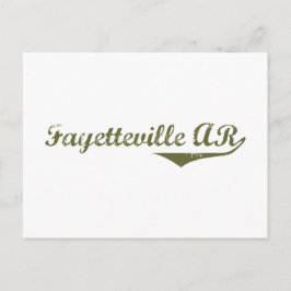 Fayetteville Revolutie in de shirten Briefkaart