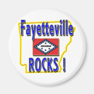 Fayetteville Rocks! (blauw) Magneet