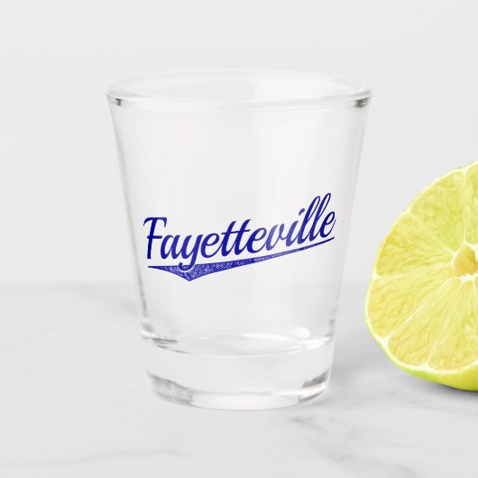 Fayetteville Shot Glas (Voorkant)