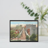 Fayetteville St., Raleigh, NC  Briefkaart (Staand voorkant)