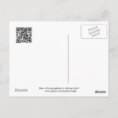 Fayetteville St., Raleigh, NC  Briefkaart (Achterkant)