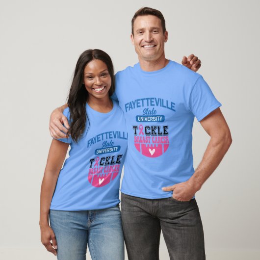 Fayetteville State University Aanpak Kanker T-shirt (Unisex)