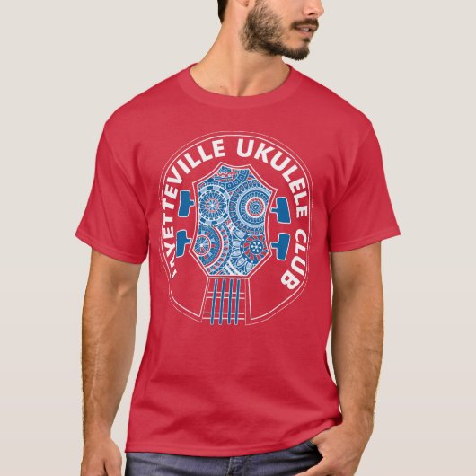 Fayetteville Ukulele Club T-shirt (Voorkant)