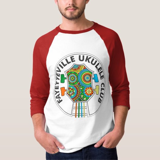Fayetteville Ukulele Club T-shirt (Voorkant)
