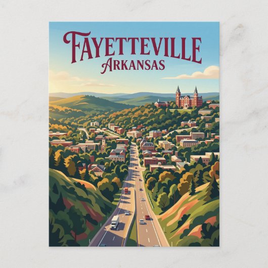 Fayetteville VS Briefkaart (Voorkant)